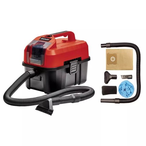 Einhell TE-VC 18/10 Li-Solo 10 l Czarny, Czerwony Einhell TE-VC 18/10 Li-Solo 10 l Czarny, Czerwony