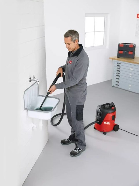 Flex VC 21 L MC Czarny, Czerwony 20 l 1000 W