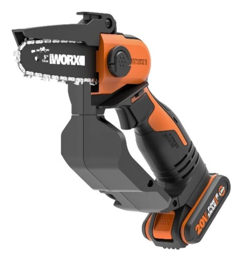 WORX WG324E piła łańcuchowa Czarny, Pomarańczowy
