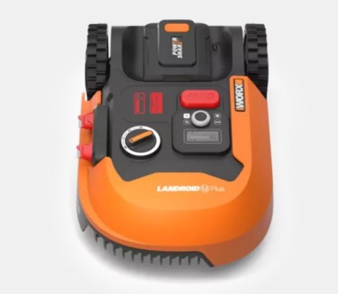 WORX WR165E kosiarka Kosiarka robot Bateria Czarny, Pomarańczowy