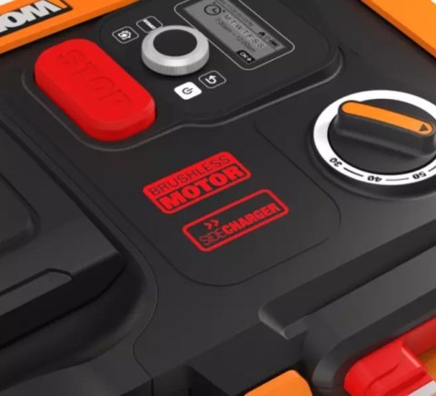WORX WR165E kosiarka Kosiarka robot Bateria Czarny, Pomarańczowy