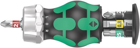 Wkrętak Kraftform Kompakt Stubby Magazyn RA 2, z 6 bitami Wkrętak Kraftform Kompakt Stubby Magazyn RA 2, z 6 bitami