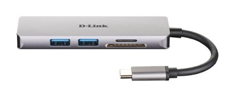 D-Link DUB-M530 stacja dokująca Przewodowa USB 3.2 Gen 1 (3.1 Gen 1) Type-C Aluminium, Czarny D-Link DUB-M530 stacja dokująca Przewodowa USB 3.2 Gen 1 (3.1 Gen 1) Type-C Aluminium, Czarny