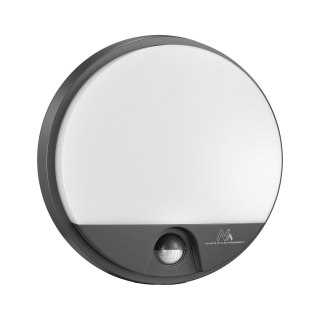 Lampa LED z czujnikiem ruchu Maclean ,na podczerwień, kolor szary, 15W, IP54, 1100lm, MCE291 GR