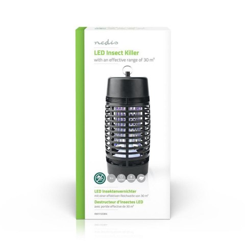 Lampa owadobójcza Nedis 3W 30 m2 czarna