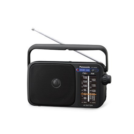 Panasonic RF-2400D Przenośny Analogowy Czarny Panasonic RF-2400D Przenośny Analogowy Czarny