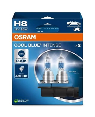 Żarówka (Zestaw 2szt.) H8 12V 35W PGJ19-1 Cool Blue Intense NextGen 5000K