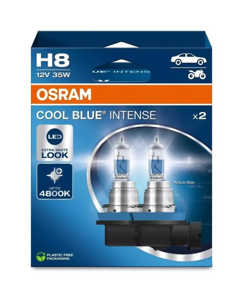 Żarówka (Zestaw 2szt.) H8 12V 35W PGJ19-1 Cool Blue Intense NextGen 5000K Żarówka (Zestaw 2szt.) H8 12V 35W PGJ19-1 Cool Blue Intense NextGen 5000K