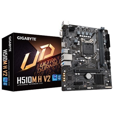 Gigabyte H510M H V2 płyta główna Intel H510 Express LGA 1200 (Socket H5) micro ATX Gigabyte H510M H V2 płyta główna Intel H510 Express LGA 1200 (Socket H5) micro ATX