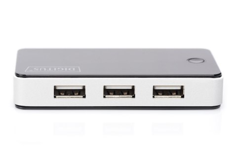 Hub DIGITUS DA-70222 (7x USB 2.0; kolor czarny) Hub DIGITUS DA-70222 (7x USB 2.0; kolor czarny)