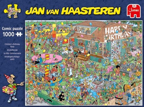 Jan van Haasteren Children's Birthday Party 1000 pcs Puzzle układanka 1000 szt. Komiksy