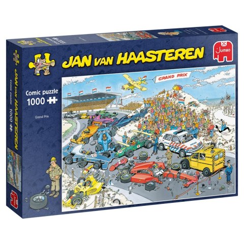 Jan van Haasteren Formula 1, The Start 1000 pcs Puzzle układanka 1000 szt. Komiksy Jan van Haasteren Formula 1, The Start 1000 pcs Puzzle układanka 1000 szt. Komiksy