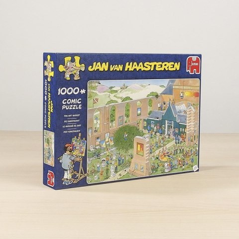 Jan van Haasteren The Art Market 1000 pcs Puzzle układanka 1000 szt. Komiksy