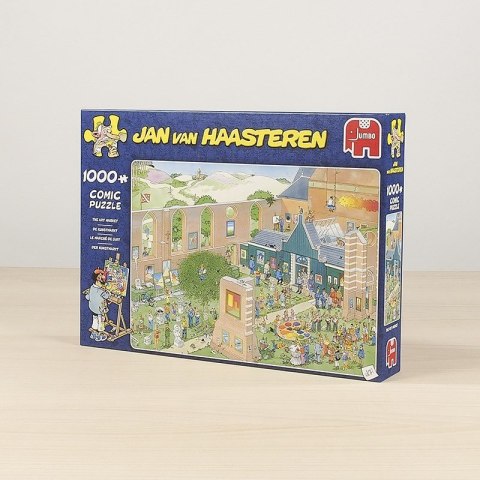 Jan van Haasteren The Art Market 1000 pcs Puzzle układanka 1000 szt. Komiksy