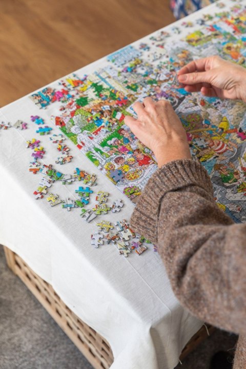 Jan van Haasteren The Magic Fair 1000 pcs Puzzle układanka 1000 szt. Komiksy Jan van Haasteren The Magic Fair 1000 pcs Puzzle układanka 1000 szt. Komiksy