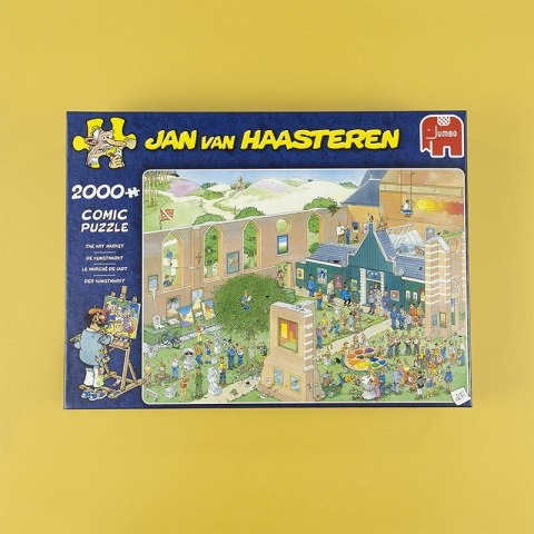 Jan van Haasteren he Art Market 2000 pcs Puzzle układanka 2000 szt. Kreskówki