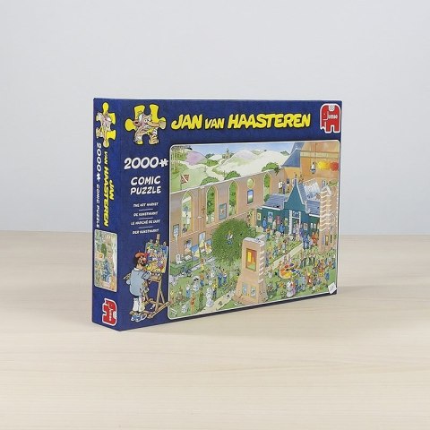 Jan van Haasteren he Art Market 2000 pcs Puzzle układanka 2000 szt. Kreskówki
