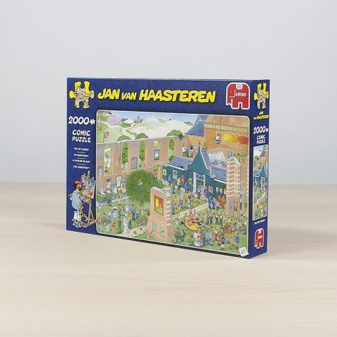 Jan van Haasteren he Art Market 2000 pcs Puzzle układanka 2000 szt. Kreskówki