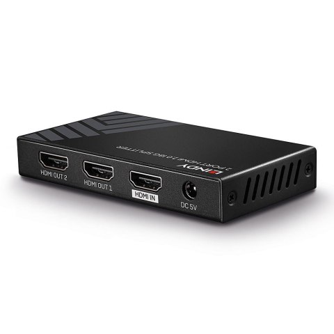 Lindy 38235 rozgałęziacz telewizyjny HDMI 2x HDMI Lindy 38235 rozgałęziacz telewizyjny HDMI 2x HDMI