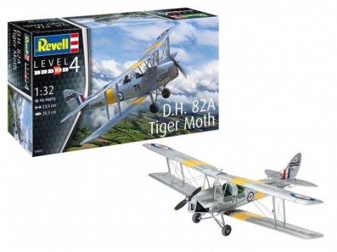 Revell D.H. 82A Tiger Moth Model samolotu stałopłatowego Zestaw montażowy 1:32