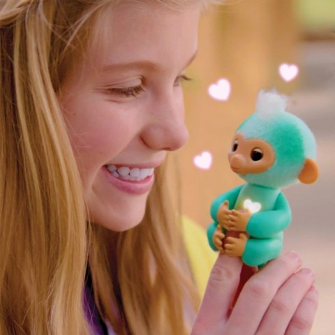 Figurka interaktywna Fingerlings Małpka Fioletowa Charlie Figurka interaktywna Fingerlings Małpka Fioletowa Charlie