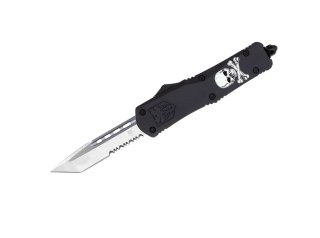 Nóż CobraTec Large FS-3 Jolly Roger Tanto Serrated