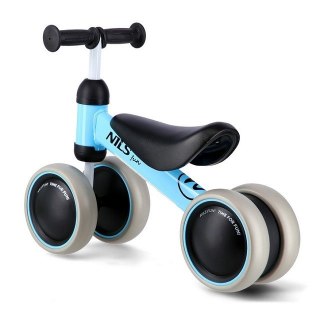 Rowerek biegowy NILS FUN RB002 niebieski