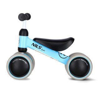 Rowerek biegowy NILS FUN RB002 niebieski