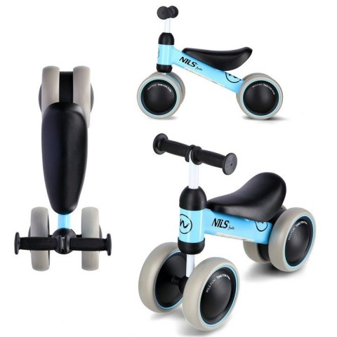 Rowerek biegowy NILS FUN RB002 niebieski Rowerek biegowy NILS FUN RB002 niebieski