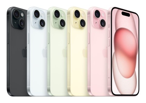 Apple iPhone 15 15,5 cm (6.1") Dual SIM iOS 17 5G USB Type-C 256 GB Niebieski