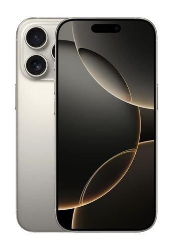 Apple iPhone 16 Pro 16 cm (6.3") Dual SIM iOS 18 5G USB Type-C 256 GB Tytan