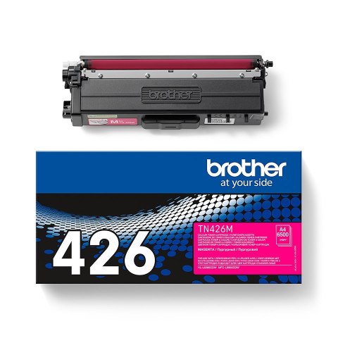 Brother TN-426M kaseta z tonerem 1 szt. Oryginalny Purpurowy Brother TN-426M kaseta z tonerem 1 szt. Oryginalny Purpurowy