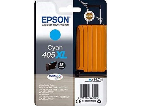 Epson 405XL DURABrite Ultra Ink nabój z tuszem 1 szt. Oryginalny Wysoka (XL) wydajność Cyjan Epson 405XL DURABrite Ultra Ink nabój z tuszem 1 szt. Oryginalny Wysoka (XL) wydajność Cyjan