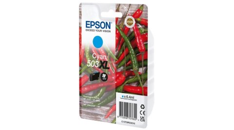 Epson 503XL nabój z tuszem 1 szt. Oryginalny Wysoka (XL) wydajność Cyjan Epson 503XL nabój z tuszem 1 szt. Oryginalny Wysoka (XL) wydajność Cyjan