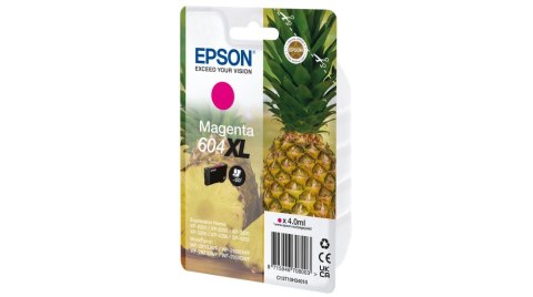 Epson 604XL nabój z tuszem 1 szt. Oryginalny Wysoka (XL) wydajność Purpurowy Epson 604XL nabój z tuszem 1 szt. Oryginalny Wysoka (XL) wydajność Purpurowy