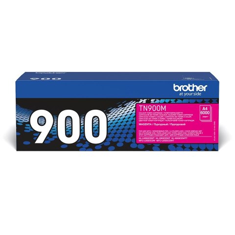 Kaseta z tonerem Brother TN-900M purpurowa, 1 szt., oryginalna Kaseta z tonerem Brother TN-900M purpurowa, 1 szt., oryginalna
