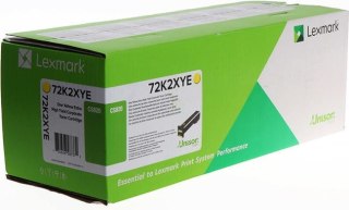 Lexmark Toner 72K2XYE Yellow