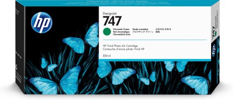Atrament HP nr 747 HP747 HP 747 zielony chromatyczny (P2V84A) Atrament HP nr 747 HP747 HP 747 zielony chromatyczny (P2V84A)