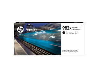 HP Oryginalny czarny wkład atramentowy 982X PageWide o dużej pojemności