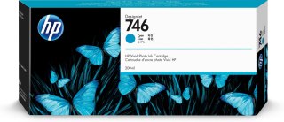 Kartridż z tuszem 300 ml HP 746 cyan