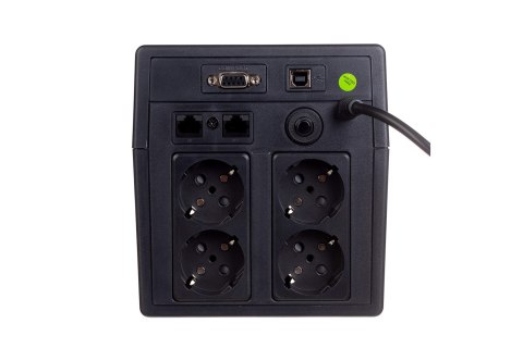 Digitus DN-170065 zasilacz UPS Technologia line-interactive 0,8 kVA 480 W 4 x gniazdo sieciowe