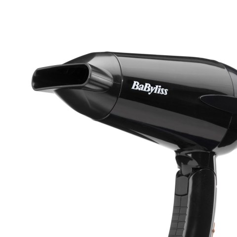BaByliss Travel Dry 2000 suszarka do włosów 2000 W Czarny