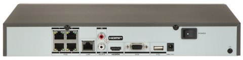 Hikvision DS-7604NXI-K1/4P(D) Sieciowy Rejestrator Wideo (NVR) 1U Czarny Hikvision DS-7604NXI-K1/4P(D) Sieciowy Rejestrator Wideo (NVR) 1U Czarny
