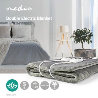 Koc elektryczny Nedis 160x140cm PEBL130CWT2