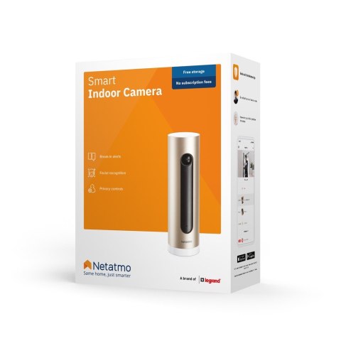 Netatmo Welcome Kamera bezpieczeństwa IP Wewnętrzna 1920 x 1080 px Biurko