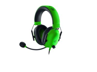 Razer BlackShark V2 X Zestaw słuchawkowy Przewodowa Opaska na głowę Gaming Zielony, Czarny