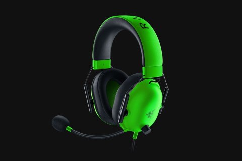 Razer BlackShark V2 X Zestaw słuchawkowy Przewodowa Opaska na głowę Gaming Zielony, Czarny