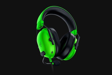 Razer BlackShark V2 X Zestaw słuchawkowy Przewodowa Opaska na głowę Gaming Zielony, Czarny