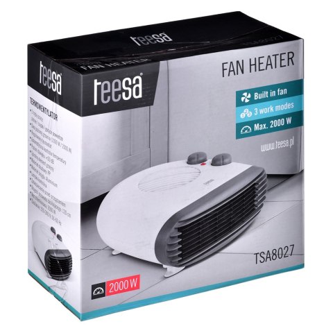 Teesa TSA8027 Termowentylator 1000/2000 W Teesa TSA8027 Termowentylator 1000/2000 W
