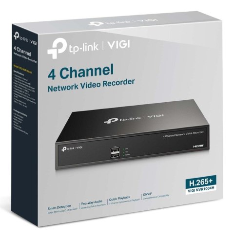 VIGI 4 CHANNEL NETWORK RECORDER/NVR VIGI 4 CHANNEL NETWORK RECORDER/NVR